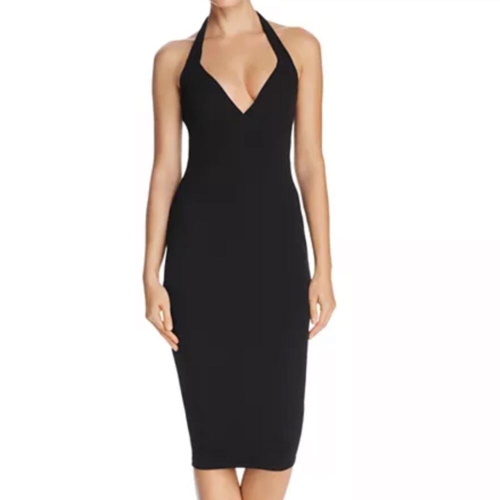 Nookie Medea Midi Dress - Black Size L